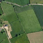 Aerial Sutton Hill farm